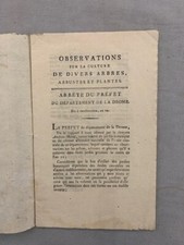 Observations culture arbres d'occasion  Marseille III