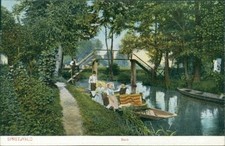 Ansichtskarte spreewald bank gebraucht kaufen  Eggenstein-Leopoldshafen