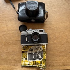 Zorki camera case for sale  TAMWORTH
