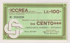 Miniassegni 18.01.77 macelleri usato  Milano