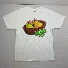 Camiseta gráfica promocional 1980 Something Co Bugs Life adulto grande branca desenho animado  comprar usado  Enviando para Brazil