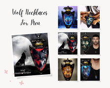 Men wolf animal for sale  TIVERTON