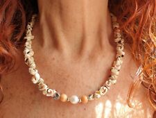 Collana donna corallo usato  Italia