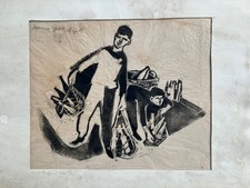 Holzschnitt japanpapier 1958 gebraucht kaufen  Bonn