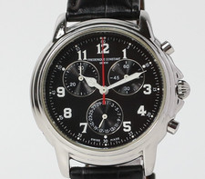 [Quase em perfeito estado] Frederique Constant FC285x3A5/3A6 37mm relógio masculino cronógrafo preto Qz comprar usado  Enviando para Brazil