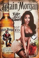 Captain morgan metal for sale  Argos