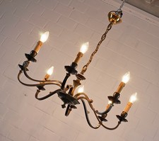 Lustre laiton lustre d'occasion  Expédié en France
