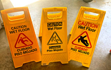 Caution wet floor for sale  Menominee