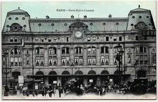 Cartolina paris gare usato  Spedire a Italy