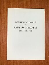 Sculture astratte fausto usato  Italia