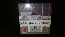 Storage black plastic for sale  FAREHAM