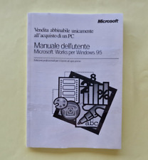 Microsoft works windows usato  Venegono Superiore