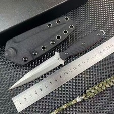 Faca de caça 8"" nova borda dupla M390 lâmina G10 cabo tático punhal VTH44 comprar usado  Enviando para Brazil