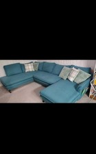 Green large sofa for sale  BANGOR