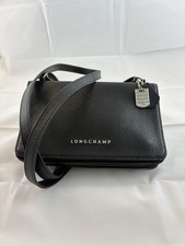 Longchamp black textured for sale  Bremerton