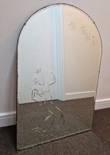 Vintage etched vertical for sale  WALLINGTON
