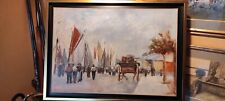 Tableau marine. huile d'occasion  Montpellier-