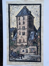 Color woodcut iron for sale  Washington