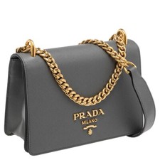 Prada grey saffiano for sale  ENFIELD