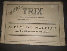 Trix album modeles d'occasion  Vitry-le-François
