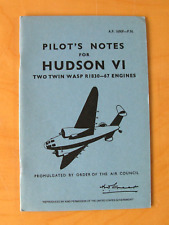 Pilot notes hudson for sale  CLEETHORPES
