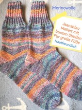 Wollsocken handgestrickte sock gebraucht kaufen  Langerwehe