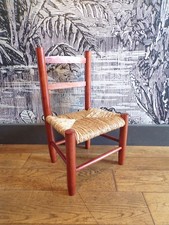 Chaise enfant paille d'occasion  Champigneulles