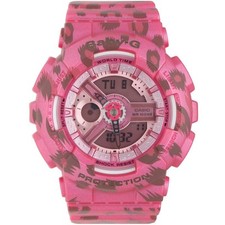 Relógio feminino CASIO G-SHOCK Baby-G Leopard BA-110LP rosa quartzo digital analógico comprar usado  Enviando para Brazil