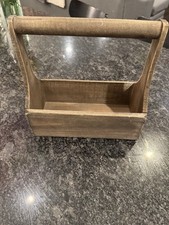 Small wooden tote for sale  Jackson
