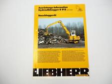 Prospekt liebherr r912 gebraucht kaufen  Merseburg