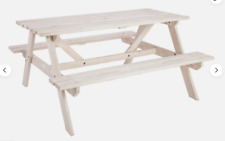 Seater wooden picnic for sale  SHIPLEY