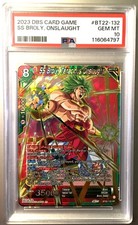 2023 Dragon Ball Super - Broly, Tenacious Onslaught Super Holo Raro - PSA 10 comprar usado  Enviando para Brazil