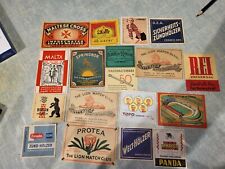 Matchbox labels packetsize for sale  SOLIHULL