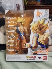 S.H.Figuarts Super Saiyajin Son Goku Warrior Awakening Ver. Boneco de ação de PVC, usado comprar usado  Enviando para Brazil
