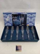 champagne flutes boxed for sale  RUGBY