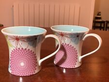 portmeirion crazy daisy mugs for sale  NEW MALDEN