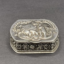 800er silber pillendose gebraucht kaufen  Gräfenberg