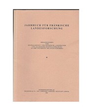 Jahrbuch fränkische landesfor gebraucht kaufen  Trebbin