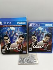 Yakuza Zero 0 The Business edição de lançamento PS4 COMPLETO comprar usado Yakuza Zero 0 The Business edição de lançamento PS4 COMPLETO comprar usado  Enviando para Brazil
