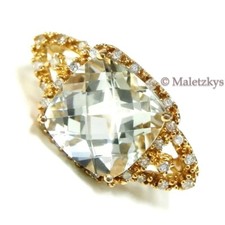 Prasiolith diamant grüner gebraucht kaufen  Rostock