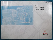 Deutz 1011f engine for sale  Union