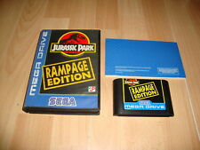 JURASSIC PARK RAMPAGE EDITION PARQUE JURASICO SEGA MEGA DRIVE EN BUEN ESTADO, usado comprar usado  Enviando para Brazil