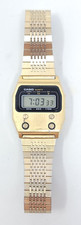 Relógio digital Casio 52QGS-14 ultra raro tom dourado funcionando, usado comprar usado  Enviando para Brazil