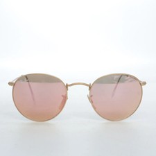 Ray-Ban, okulary przeciwsłoneczne, RB3447, okrągłe, złote, damskie #Ws1 na sprzedaż  PL