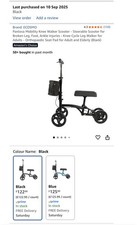 Knee scooter panlova for sale Knee scooter panlova for sale  WILMSLOW