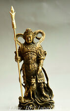 China Mythos aus reiner Bronze Kriegsgott Erlang Gott Erlang Yang Jian Statue comprar usado  Enviando para Brazil