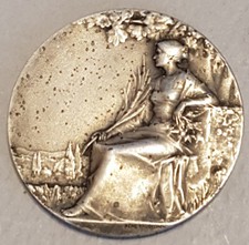 Medaille recompense bronze d'occasion  Saint-Lô