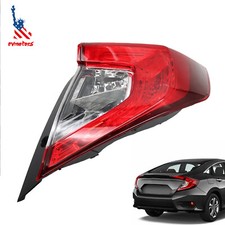 Lado direito do passageiro para 16-21 Honda Civic lanterna traseira externa sem lâmpada comprar usado  Enviando para Brazil