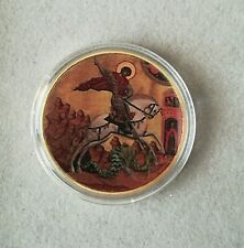 Medaille heiliger georg gebraucht kaufen  Recklinghausen