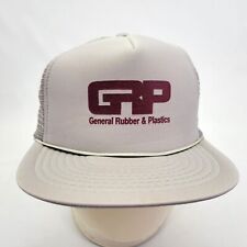 Gorra General Rubber & Plastics Bristol TN Snapback Malla Espuma Camionero De Colección Gris segunda mano  Embacar hacia Argentina